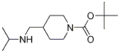 4-(異丙基氨基-甲基)-哌啶-1-羧酸叔丁酯結(jié)構(gòu)式_1289387-91-2結(jié)構(gòu)式