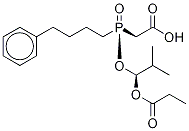 Des(4-cyclohexyl-l-proline) fosinopril acetic acid Structure,128948-00-5Structure