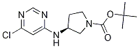 (S)-3-(6-氯-嘧啶-4-基氨基)-吡咯烷-1-羧酸叔丁酯結(jié)構(gòu)式_1289585-01-8結(jié)構(gòu)式