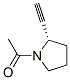 Pyrrolidine, 1-acetyl-2-ethynyl-, (s)- (9ci) Structure,128960-02-1Structure