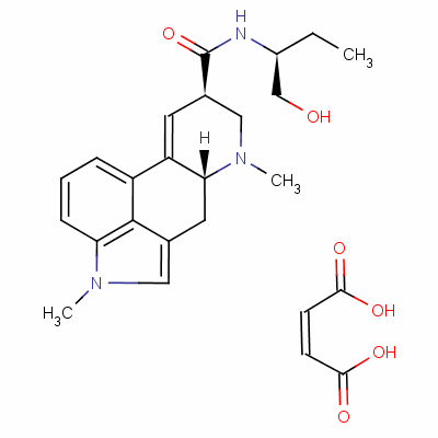 馬來酸美西麥角結(jié)構(gòu)式_129-49-7結(jié)構(gòu)式