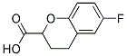 6-Fluoro-3,4-dihydro-2H-1-benzopyran-2-carboxylic acid Structure,129050-20-0Structure