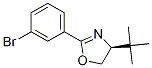 (S)-2-(3-bromophenyl)-4-(tert-butyl)-4,5-dihydrooxazole Structure,1291790-28-7Structure