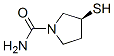 1-Pyrrolidinecarboxamide,3-mercapto-,(s)-(9ci) Structure,129243-48-7Structure