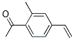 (9ci)-1-(4-乙烯-2-甲基苯基)-乙酮結(jié)構(gòu)式_129361-34-8結(jié)構(gòu)式