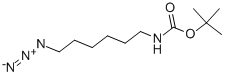 6-Azido-n-boc-hexylamine Structure,129392-87-6Structure