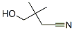 4-Hydroxy-3,3-dimethylbutyronitrile Structure,129415-93-6Structure