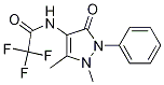 N-(2,3-dimethyl-5-oxo-1-phenyl-2,5-dihydro-1h-pyrazol-4-yl)-2,2,2-trifluoroacetamide Structure,129476-61-5Structure