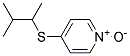 Pyridine, 4-[(1,2-dimethylpropyl)thio]-, 1-oxide (9ci) Structure,129598-84-1Structure