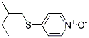 Pyridine, 4-[(2-methylbutyl)thio]-, 1-oxide (9ci) Structure,129598-86-3Structure