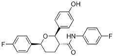 Ezetimibe tetrahydropyran Structure,1296129-15-1Structure