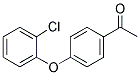 1-[4-(2-Chloro-phenoxy)-phenyl]-ethanone Structure,129644-24-2Structure