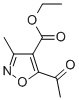 Ethyl 5-acetyl-3-methylisoxazole-4-carboxylate Structure,129663-13-4Structure