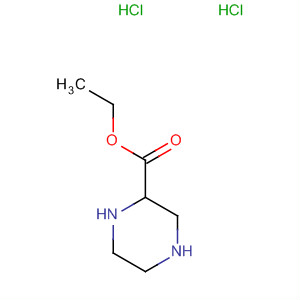 哌嗪-2-羧酸乙酯雙鹽酸鹽結(jié)構(gòu)式_129798-91-0結(jié)構(gòu)式