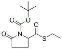 (2S)-2-[(乙基硫代)羰基]-5-氧代-1-吡咯烷羧酸叔丁酯結(jié)構(gòu)式_1298023-90-1結(jié)構(gòu)式