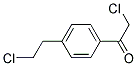 Ethanone, 2-chloro-1-[4-(2-chloroethyl)phenyl]-(9ci) Structure,129865-49-2Structure