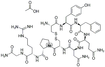 Argipressin acetate Structure,129979-57-3Structure