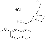 鹽酸奎寧結(jié)構(gòu)式_130-89-2結(jié)構(gòu)式