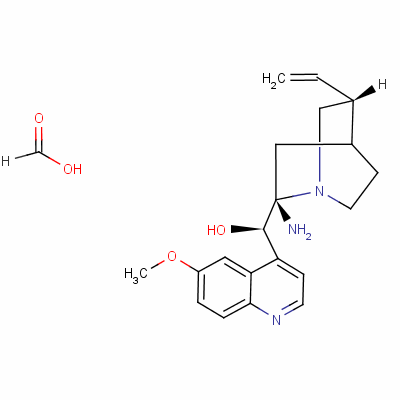 Quinine formate Structure,130-90-5Structure