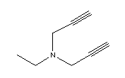 2-Propyn-1-amine,n-ethyl-n-2-propynyl-(9ci) Structure,13002-92-1Structure