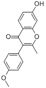 7-Hydroxy-3-(4-methoxyphenyl)-2-methyl-4h-chromen-4-one Structure,13004-42-7Structure