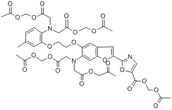 Mag-fura-2, am Structure,130100-20-8Structure