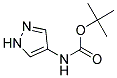 Tert-butyl n-(1h-pyrazol-4-yl)carbamate Structure,130106-42-2Structure