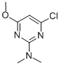 N-(4-chloro-6-methoxy-2-pyrimidinyl)-n,n-dimethylamine Structure,13012-26-5Structure