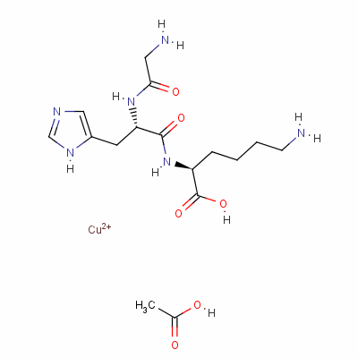 Prezatide copper acetate Structure,130120-57-9Structure