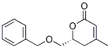 (R)-6-benzyloxymethyl-4-methyl-5,6-dihydro-pyran-2-one Structure,130129-10-1Structure