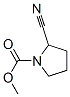 1-Pyrrolidinecarboxylicacid,2-cyano-,methylester(9ci) Structure,130147-41-0Structure