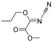 Acetic acid, (cyanoimino)propoxy-, methyl ester (9ci) Structure,130149-31-4Structure