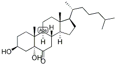 5Alpha-cholestan-3beta,5alpha-diol-6-one Structure,13027-33-3Structure