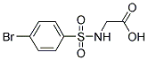 2-([(4-Bromophenyl)sulfonyl]amino)acetic acid Structure,13029-73-7Structure