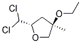 Furan, 2-(dichloromethyl)-4-ethoxytetrahydro-4-methyl-, cis-(9ci) Structure,130307-80-1Structure