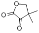 Dihydro-4,4-dimethyl-2,3-furandione Structure,13031-04-4Structure