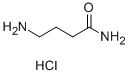 4-Aminobutanamidehydrochloride Structure,13031-62-4Structure