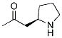 2-Propanone, 1-(2-pyrrolidinyl)-, (r)-(9ci) Structure,130325-43-8Structure