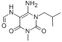 4-Amino-5-formylamino-3-isobutyl-1-methylpyrimidine-2,6-dione Structure,130332-59-1Structure