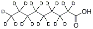 Nonanoic-d17 acid Structure,130348-94-6Structure