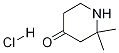 2,2-Dimethyl-4-piperidone hydrochloride Structure,1303968-37-7Structure