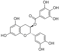 (-)-Catechin gallate Structure,130405-40-2Structure