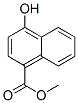 4-Hydroxy-naphthalene-1-carboxylic acid methyl ester Structure,13041-63-9Structure