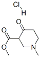 N-Methyl-3-carbomethoxy-4-piperidone hydrochloride Structure,13049-77-9Structure