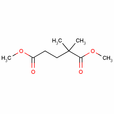 Dimethyl 2,2-dimethylpentanedioate Structure,13051-32-6Structure