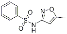 N-(5-methyl-3-isoxazolyl)benzenesulfonamide Structure,13053-79-7Structure