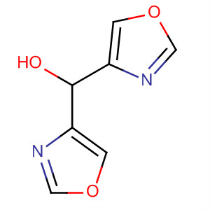 1,1-Di(4-oxazolyl)methanol Structure,130551-90-5Structure