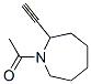 1H-azepine, 1-acetyl-2-ethynylhexahydro- (9ci) Structure,130609-75-5Structure