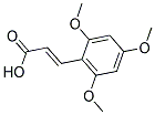 2,4,6-Trimethoxycinnamic acid Structure,13063-09-7Structure