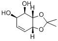 [3As-(3aα,4α,5α,7aα)]-3a,4,5,7a-四氫-2,2-二甲基-1,3-苯并二氧代-4,5-二醇結構式_130669-76-0結構式